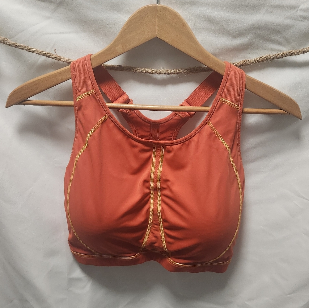 2 Syrokan Sports Bra Orange and Mustard 36G